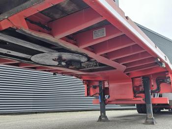 3 x steering axle / hydraulic ramp / hydraulic bed